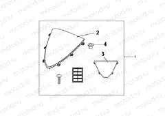 08R-80-02 WINDSCREEN CLEAR