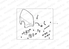 08R-80-02 WINDSHIELD