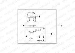 08R-80-10 CUSTOM WINDSHIELD