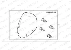 08R-82-01 METER VISOR