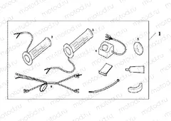 08T-50-01 GRIP HEATER SS / ON-OF