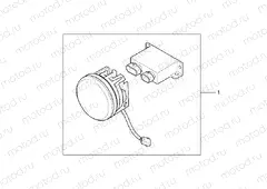 08V-72-01 KIT, FR LED FOG LA