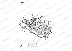 1 - CYLINDER HEAD COVER (~E.NO.103621)