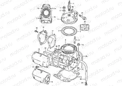 1 - CYLINDER (MODEL T/V/W)
