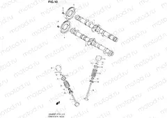 10 - CAM SHAFT - VALVE