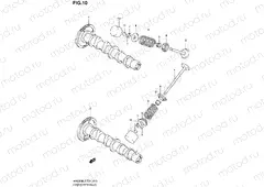 10 - CAM SHAFT/VALVE