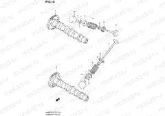 10 - CAMSHAFT/VALVE