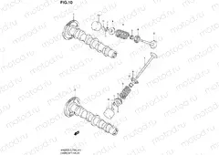 10 - CAMSHAFT/VALVE