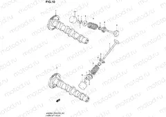 10 - CAMSHAFT/VALVE