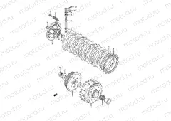 10 - CLUTCH (MODEL K/L/M)
