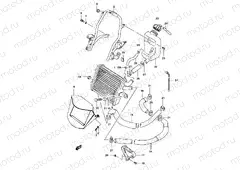 10 - RADIATOR (MODEL AY50WR K1/K2/AY50W K3/K4)