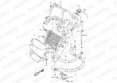 10 - RADIATOR (MODEL AY50W/WRV/W/X/Y)