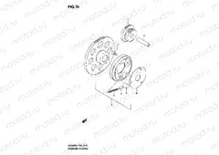 10 - STARTER CLUTCH