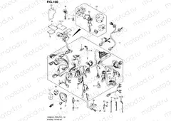100 - WIRING HARNESS (VL800CL4 E03)