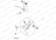 101 - HANDLE LEVER (DL650L1 E02)
