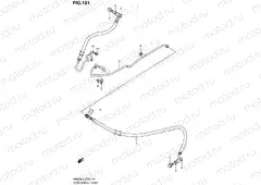 101 - REAR BRAKE HOSE