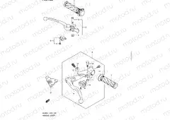 102 - HANDLE LEVER (DL650L1 E19)