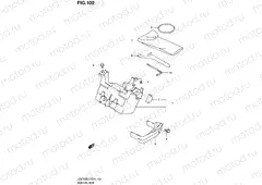 102 - MANUAL BOX (GSF650UAL2 E21)