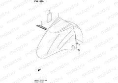 102A - FRONT FENDER (AN650AL1 E28)(FROM JS1CP51B B2100597)