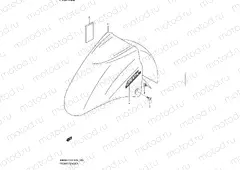 103 - FRONT FENDER (AN650AL1 E33)(UP TO JS1CP51B B2101026)