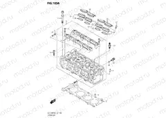 103A - CYLINDER HEAD