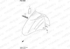 103A - FRONT FENDER (AN650AL1 E33)(FROM JS1CP51B B2101027)