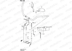 104 - HANDLEBAR (VL800CL2 E02)