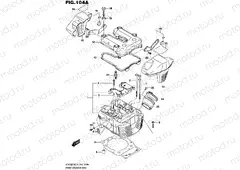 104A - CYLINDER HEAD (FRONT)
