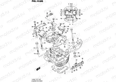 104B - CYLINDER HEAD (FRONT) (VL800L5 E19)
