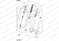 105 - FRONT DAMPER
