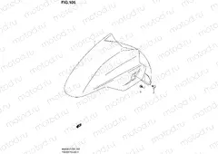 105 - FRONT FENDER (AN400L2 E02)