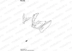 105 - FRONT LEG SHIELD COVER (OPTIONAL)