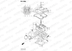 105A - CYLINDER HEAD (REAR)