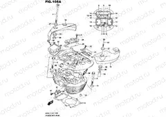 105A - CYLINDER HEAD (REAR) (VL800L5 E02)