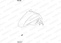 108 - FRONT FENDER (AN400AL2 E24)