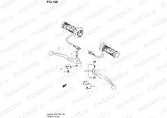 108 - HANDLE LEVER (AN400ZAL1 E28)