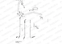 109 - HANDLEBAR (VLR1800UFL1 E19)