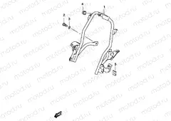 10A - BRACE, RADIATOR (MODEL AY50)