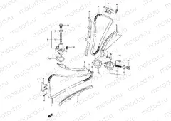 10A - CAM CHAIN (MODEL K5/K6/K7)
