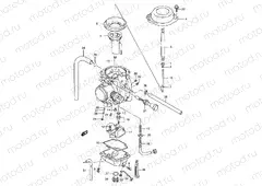10A - CARBURETOR (MODEL T/V/W/X)