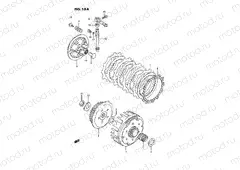 10A - CLUTCH (MODEL K/L/M/N/P/R/S)