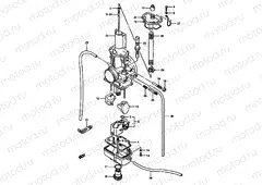 10B - CARBURETOR (MODEL J)