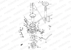 11 - CARBURETOR (REAR)