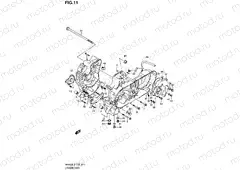 11 - CRANKCASE (AN400ZAL2 E51)