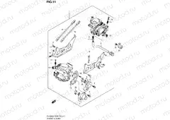 11 - THROTTLE BODY (DL1000L2 E28)