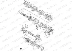 11 - TRANSMISSION (MODEL K1/K2/K3)