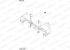 110 - KNUCKLE COVER (AN400ZAL1 E28)