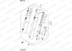 112 - FRONT DAMPER (SFV650UL2 E24)