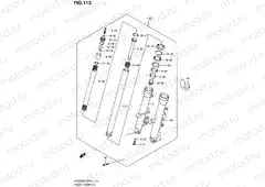 113 - FRONT DAMPER (SFV650AL2 E21)