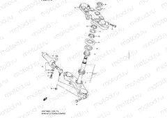 114 - BRACKET - STEERING DAMPER